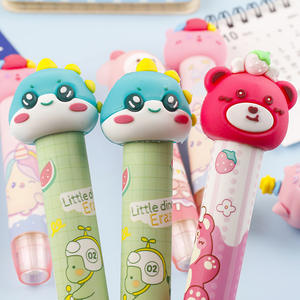 Creatieve Nieuwe Schattige Cartoon Push Gum Hoge Verschijning Met Lage Residu Geen Spoor Wissen - Product Image 4