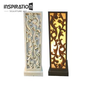 INInspiration design créatif lampe de cour extérieure <span class=keywords><strong>imitation</strong></span> <span class=keywords><strong>pierre</strong></span> lampe de pelouse sol d'herbe LED lumière de jardin - Product Image 4