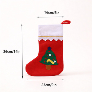 Sac cadeau <span class=keywords><strong>de</strong></span> Noël, grand pendentif pour sapin <span class=keywords><strong>de</strong></span> Noël, nouveaux articles décoratifs transfrontaliers pour Noël 2026 - Product Image 3