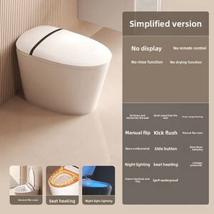 Inodoro Inteligente con Bidé Integrado, Totalmente Automático, Calentamiento Instantáneo, Doble Suministro <span class=keywords><strong>de</strong></span> Agua, con Apertura Automática - Product Image 5
