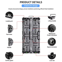 Écran LED P3.9 couleur pleine gamme 500x1000mm étanche pour scène extérieure et publicité – Vente en gros usine