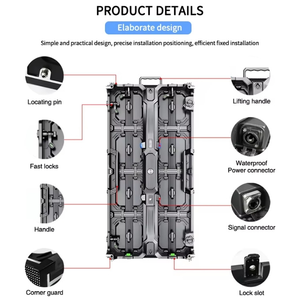 Pantalla LED P3.9 a Todo Color de Venta al Por Mayor de Fábrica |   Pantalla Impermeable para Exteriores y Publicidad de 500×1000 mm - Product Image 5
