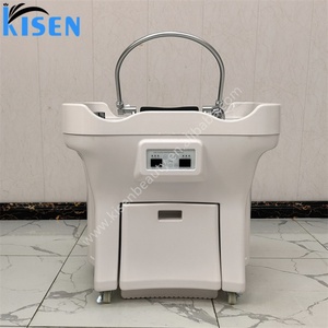 Equipo de Spa Capilar Kisen, Muebles de Salón sin Tuberías, Lavabo Portátil para Champú con Circulación de Agua, Modelo de Lujo, Juego de Lavabo para Champú - Product Image 1