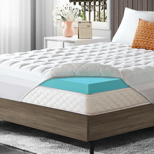 <span class=keywords><strong>2025</strong></span> Tốt Nhất Sang Trọng Gel Bộ Nhớ Bọt Giường Matress Topper Pad 3 Inch Đôi Xl Nệm Topper 180X200 160X200 Với Mật Độ Cao Bọt - Product Image 6