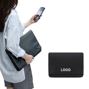 2024 New Arrival Laptop Organizer Case Nylon Portable 13Inch Blank <b>Tablet</b> Sleeve <b>Bag</b> for Business - Product Image 2