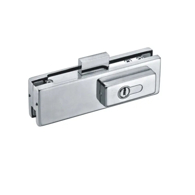 Stainless Steel Bottom Lock Hydraulic Patch Fitting Hinge Set for 120kg 150kg Frameless Tempered Glass Pivot Swing Doors