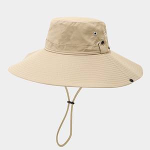 Sombrero de Pesca y Escalada Plegable de Poliéster Personalizado para Exteriores con Cordones, <span class=keywords><strong>Gorra</strong></span> de <span class=keywords><strong>Sol</strong></span> para Uso Casual y Viajes - ¡Gran Oferta! - Product Image 3