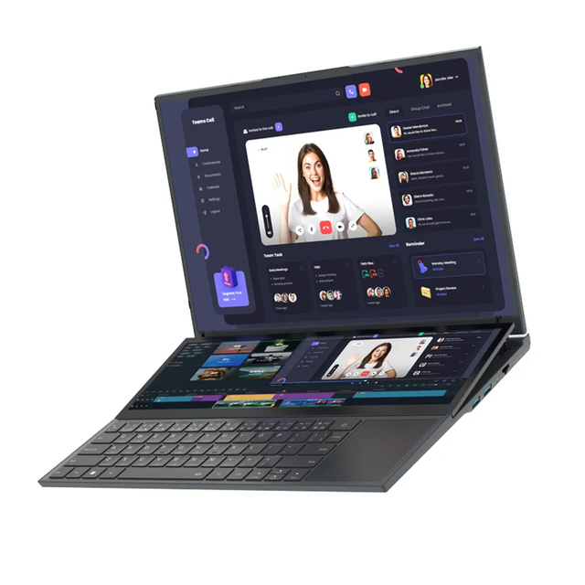 Top Selling 10th Generation Intel Core I7 10750h Hexa Cores 2 Two Monitor Touch Gaming Business Office Laptop Notebook