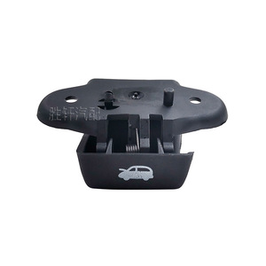 Chrysler Dodge Jeep Hood <b>Pull</b> <b>Handle</b> 68002784AA Black ABS Touch Control Minimalist Design Easy Installation <b>Door</b> <b>Handle</b> - Product Image 2