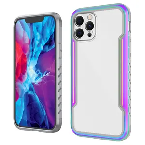 Vendita di custodia protettiva per telefono in TPU iridescente con copertura Mobile testata per Iphone 12 13 Pro Max