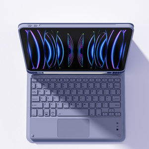 Kenke Thông Minh Từ Bìa Phổ Không Dây 10.5 ''Bàn Phím Di Động Touchpad Có Thể Tháo Rời Da Trường Hợp Cho <span class=keywords><strong>iPad</strong></span> 10 10.9 Inch - Product Image 6