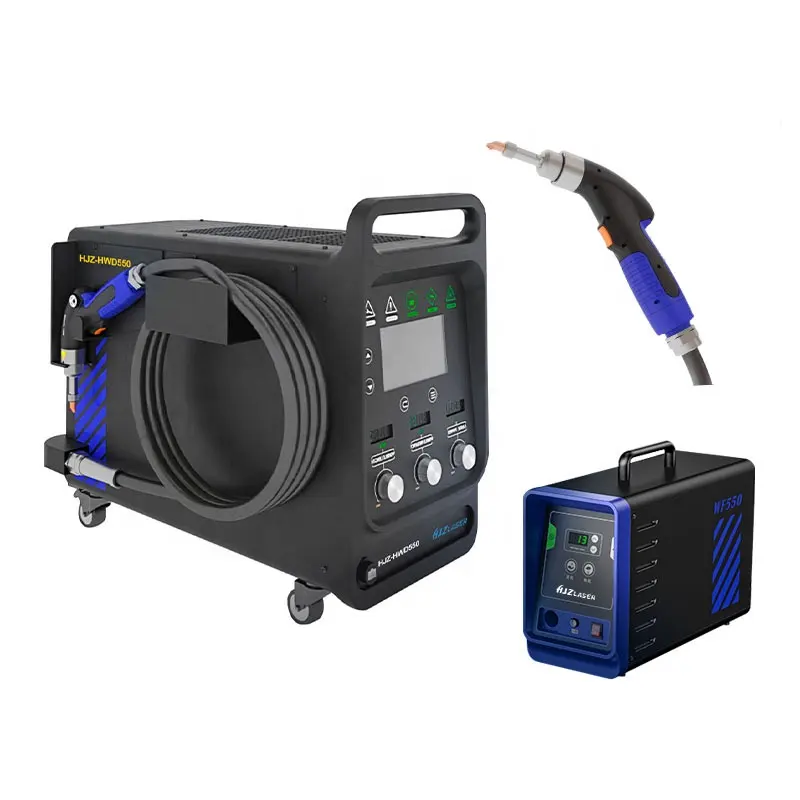 1500w Air-cooled Mobile laser welding machine With Portable Wire Feeder Machine