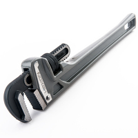 Outil de plomberie réglable en aluminium forgé Clé à tuyau droite