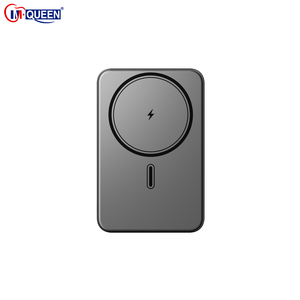 Digital Display Portable Magnetic Powerbanks 5000mah 10000Mah Aluminum Alloy Power Bank Wireless Fast Charge - Product Image 1