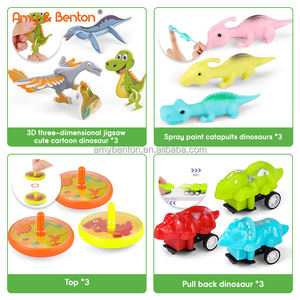 Bolsas de fiesta de <span class=keywords><strong>dinosaurios</strong></span> Aula personalizada Caja del Tesoro Premios Piñata Stuffers Goodie Juguetes para niños <span class=keywords><strong>Gif</strong></span> Dinosaurio Fiesta Sorpresa - Product Image 3