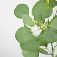 En gros, Feuilles d'eucalyptus artificielles en plastique et soie, 105 cm, pour décoration, accessoires décoratifs, plantes artificielles, verdure et artisanat
