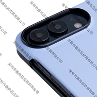 Étui Folio en Cuir Végan pour iPhone 18 Ultra avec Fenêtre Transparente sur le Cadre Avant et Anneau Magnétique Antichoc Prix Usine