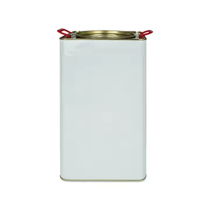 Оптовая продажа, квадратная большая жестяная банка для чая, большая высокая черная винтажная жестяная банка для чая, контейнер для конфет, кофе, печенья, металлическая жестяная коробка - Product Image 3