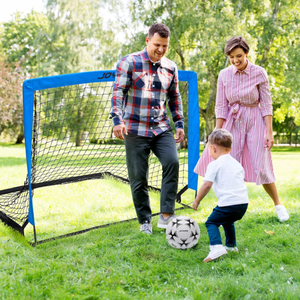 Di alta qualità pieghevole durevole per bambini obiettivo di calcio per il cortile Set - 2 bambino reti da calcio per attrezzature per l'allenamento - Product Image 5