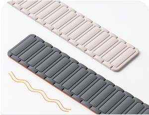 Bracelet <span class=keywords><strong>de</strong></span> sport en silicone magnétique souple et étanche réglable pour iWatch Ultra 2/1, bracelet pour montre série 10 9 8 49 mm 46 mm 45 mm - Product Image 2