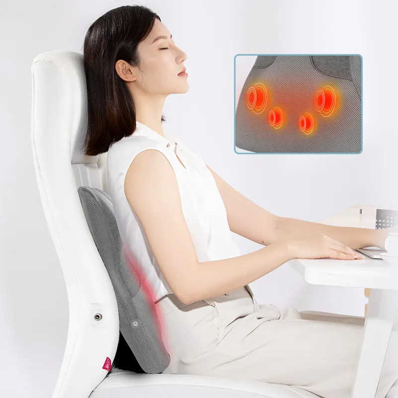 Home Car Office Automatische elektrische Shiatsu Kneten Vibrations massage gerät Massage Lenden kissen
