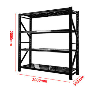 Heavy Duty Powder Coated Metal Warehouse Storage <strong>Rack</strong> Shelf, 300kg,500kg Capacity, Steel &amp; Iron Construction <strong>for</strong> <strong>Garages</strong> - Product Image 2