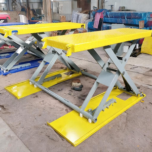 Mid Rise Scissor Car Lift 3.5T Portable Hydraulic Auto Mobile Vehicle <b>Hoist</b> for Tire Service Repair Body Shop Garage L4 L4 - Product Image 4