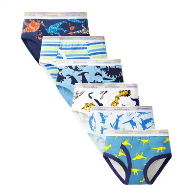 4 Pçs / Lote Calções De Algodão Boys Underwear Kids Underwear