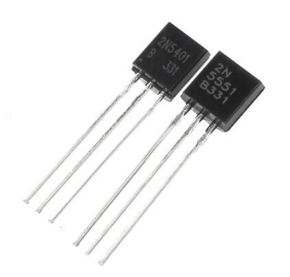 Bipolar Transistors - BJT Bipolar Transistor, TO-92, 160V, 600mA, NPN 5551 2N5551