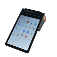 GOODCOM, tableta portátil Android POS de 8 pulgadas, impresora integrada de 80mm con terminal de pago de código de escaneo, aplicación LOYVERSE