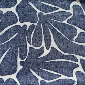 Vải cotton lụa in họa tiết xanh trắng, chất liệu mềm mại, thân thiện với da, xuất xưởng trực tiếp, dùng may đồ ngủ và áo sơ mi. - Product Image 3