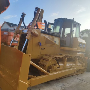รถดันดินมือสอง Caterpillar CAT D6G สีเหลือง รถแทรกเตอร์ตีนตะขาบ CAT D6G สภาพดี - Product Image 2