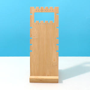 Expositor de Joyería de Pared con Forma Hexagonal, Hecho a Mano en Madera y Acrílico, Grabado, Reutilizable, con Temática de Amor, para Regalo de Aniversario, UIONEN - Product Image 4