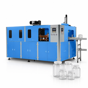 Macchina Automatica per Soffiaggio Bottiglie a Bocca Larga, 2 Cavità, PET 55-105mm, 2000 BPH, 25KW Servo, per Miele e Alimenti, Certificata CE, OEM - Product Image 1