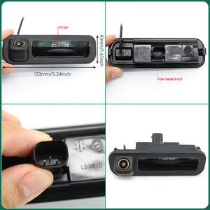 GreenYi AHD 1080P 170° °   Telecamera Posteriore per Maniglia del Bagagliaio con Traiettoria Dinamica per <span class=keywords><strong>Ford</strong></span> <span class=keywords><strong>Focus</strong></span> 3 MK3 <span class=keywords><strong>C</strong></span> <span class=keywords><strong>MAX</strong></span> 2011-2014 - Product Image 5