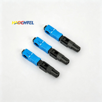 Conector de Fibra Óptica FTTH Tipo SC UPC para Sistema de Comunicación de Banda Ancha, Conector Rápido de Fibra Óptica