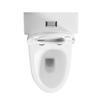 ORTONBATH Toilette monobloc à double chasse d'eau au design moderne 4/6L Articles sanitaires SIPHONIC Produits de salle de bain P-Trap Drainage Fabriqué en Chine