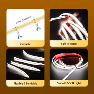 Nueva Tira de Luz LED COB de 24v, Flexible, con Ángulo de Visión de 180° e Iluminación Uniforme, para Decoración - Product Image 3