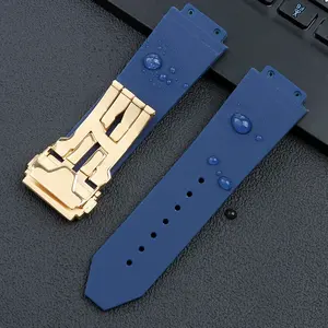 <span class=keywords><strong>Correa</strong></span> de <span class=keywords><strong>Reloj</strong></span> 2026 para <span class=keywords><strong>Reloj</strong></span> <span class=keywords><strong>Hublot</strong></span> Classic Fusion para Hombre, <span class=keywords><strong>Correa</strong></span> de Goma Grande, Boca Convexa de 26x19 mm, Cadena de <span class=keywords><strong>Reloj</strong></span> 3A - Product Image 5