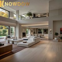 KNOWDOW Visual Demo CAD 3D Render Fusion Villa de luxe Hôtel Plan moderne Intérieur Dessin Conception & production Matériel d'intérieur