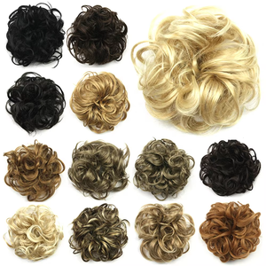 Vigoureux Wrap Femmes Remy Cheveux Tissage Extension Queue De Cheval En Désordre Bouclés Postiches Haute Qualité Cheveux Humains - Product Image 5