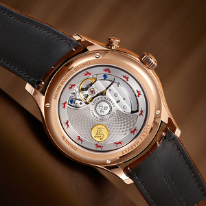 Orologio Meccanico Automatico di Alta Gamma per Uomo Lucky Harvey Edizione Limitata Anno del Cavallo con Figurina Animata Innovativa - Product Image 3