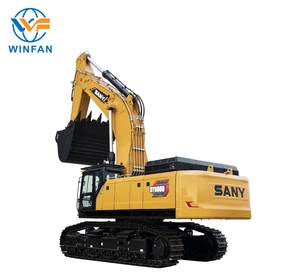 Excavatrice sur chenilles Sany SY980H d'occasion |   Configuration personnalisée de levage lourd pour la construction de fondations de barrages - Product Image 5