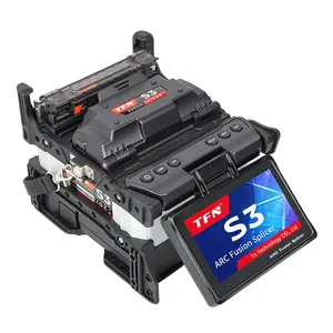 TFN S3 4 Motor 50KM FTTH Splicer Fibra Óptica Fibra Óptica Fusion Splicer