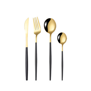 Set de <span class=keywords><strong>couverts</strong></span> en argenterie Cuillères personnalisées en acier inoxydable mat <span class=keywords><strong>18</strong></span> <span class=keywords><strong>10</strong></span> <span class=keywords><strong>couverts</strong></span> en acier inoxydable - Product Image 3