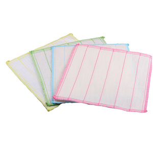 Paño de Cocina de Algodón Xin Zhong Hua, 5, 8, 10, 12 Capas, Repelente de Aceite y Manchas para Ollas y Sartenes, Paño de Limpieza de Color Sólido - Product Image 2