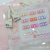Nouvelle Arrivée Perles de Verre Satinées Couleurs Tendance 9 Nuances Gel Polish Effet Œil de Chat Inspiré de la Déesse Étanche Illuminateur