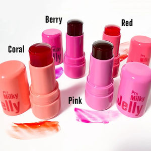 Faible MOQ, 4 pièces, bâton de blush en gelée <span class=keywords><strong>Prs</strong></span> Millky, multi-usages, crée des looks de maquillage délicats, parfait pour fixer le maquillage et offrir en cadeau - Product Image 5