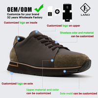Fabricant de chaussures LANCI, baskets personnalisées en gros, baskets de luxe en cuir véritable, design personnalisé, créateurs de chaussures de marque propre