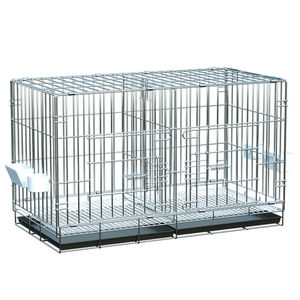 Voliera Grande in Acciaio all'Ingrosso Gabbia per Pappagalli Animali Domestici Gabbia per Uccelli da Allevamento - Product Image 1